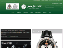 Tablet Screenshot of johnbulljewellers.co.uk